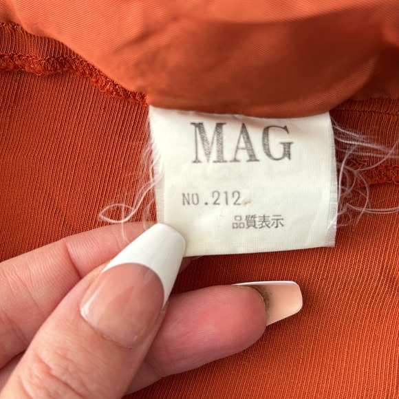 Vintage Burnt Orange Top - Picture 7 of 12